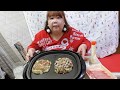 ヘルシーお好み焼き食べるよ！(^_^)