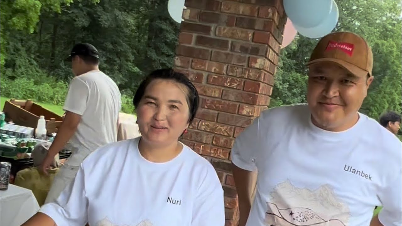 АКШ/Америкада 11 баласы менен жашаган уй булоо той берип бизди суйунтту 🤲🤲🤲🫡🇰🇬