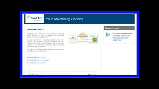 Trustarc preference manager screenshot 5