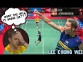 The power of grey hair lee chong wei  lee chong wei vs jorgensen