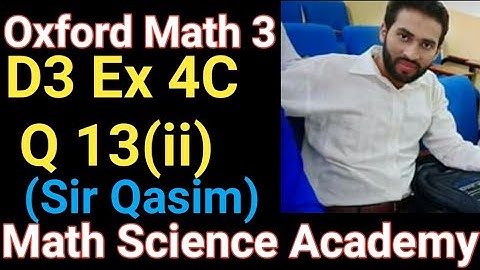 D3 Ex 4C Q13(ii) in urdu|Oxford math 3 7th edition Ex 4C Q13|Standard form|Scientific form|Math Scie