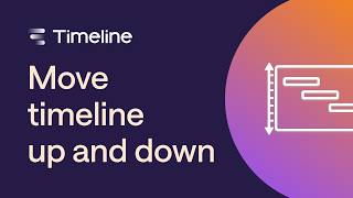 Adjusting your timeline's vertical position | Lucen Timeline