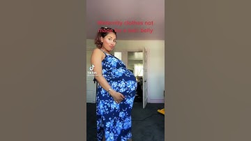 Belly 35 weeks twins short