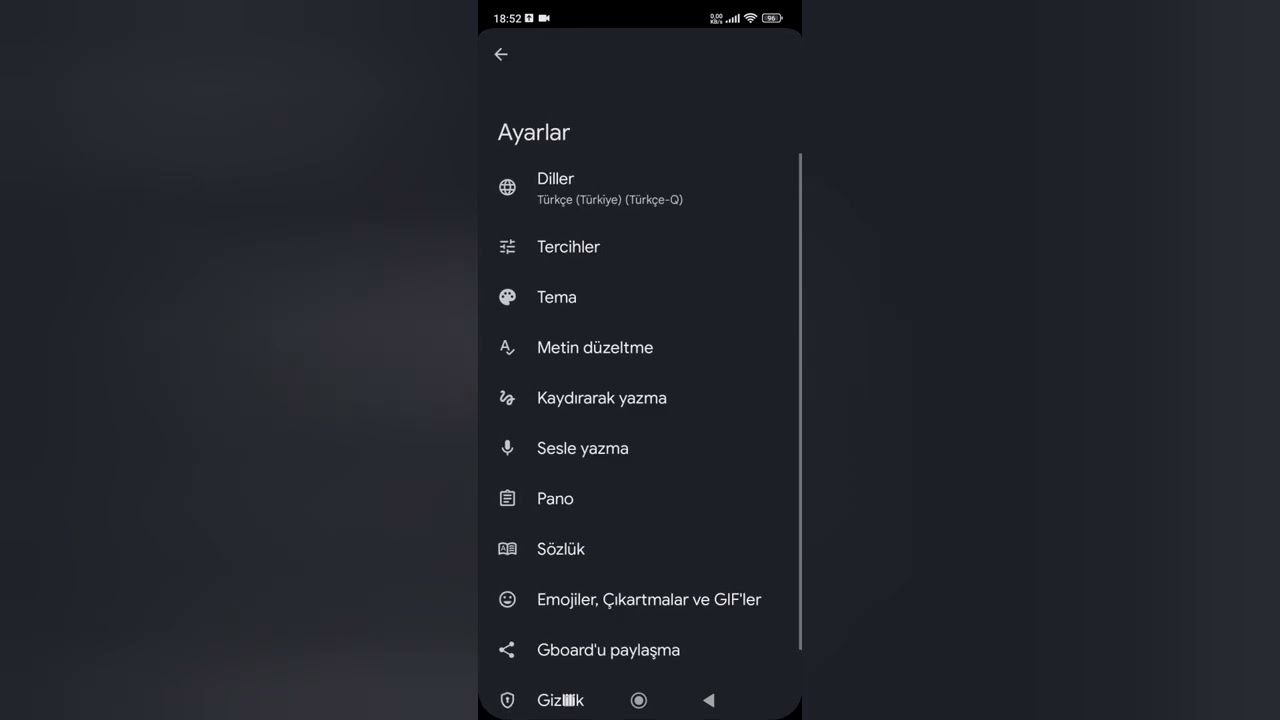 Gboard Tuş Sesi Nasıl Kapatılır