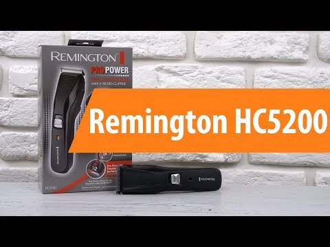 Распаковка машинки для стрижки Remington HC5200 / Unboxing Remington HC5200