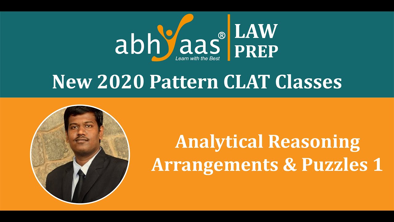 CLAT New Pattern Classes | Analytical Reasoning - Arrangements ...