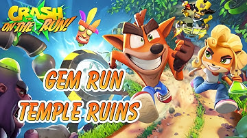 Crash Bandicoot - Gem Run - Temple Ruins