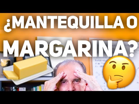 Vídeo: Quina mantega o margarina més saludable?