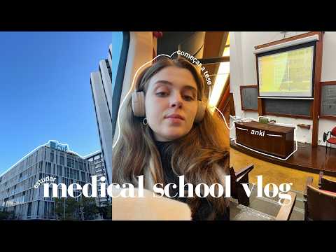 Medical School Vlog | uma semana de estudo no 5º ano de Medicina, estágio e tese.