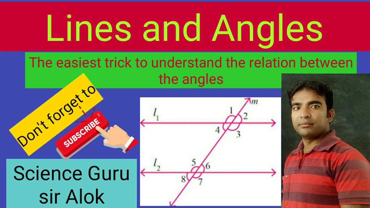 Lines and Angles class 9 maths cbse/ NCERT. - YouTube