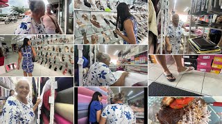 LEVEI DONA MARIA PRA PASSEAR E FAZER COMPRAS EM UMA LOJA DE TECIDOS🤩GANHEI PRESENTE DO MARIDÃO😍❤️