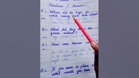 GRADE:4 English Unit#7  Questions#1,2/The Message School Sialkot video lectures