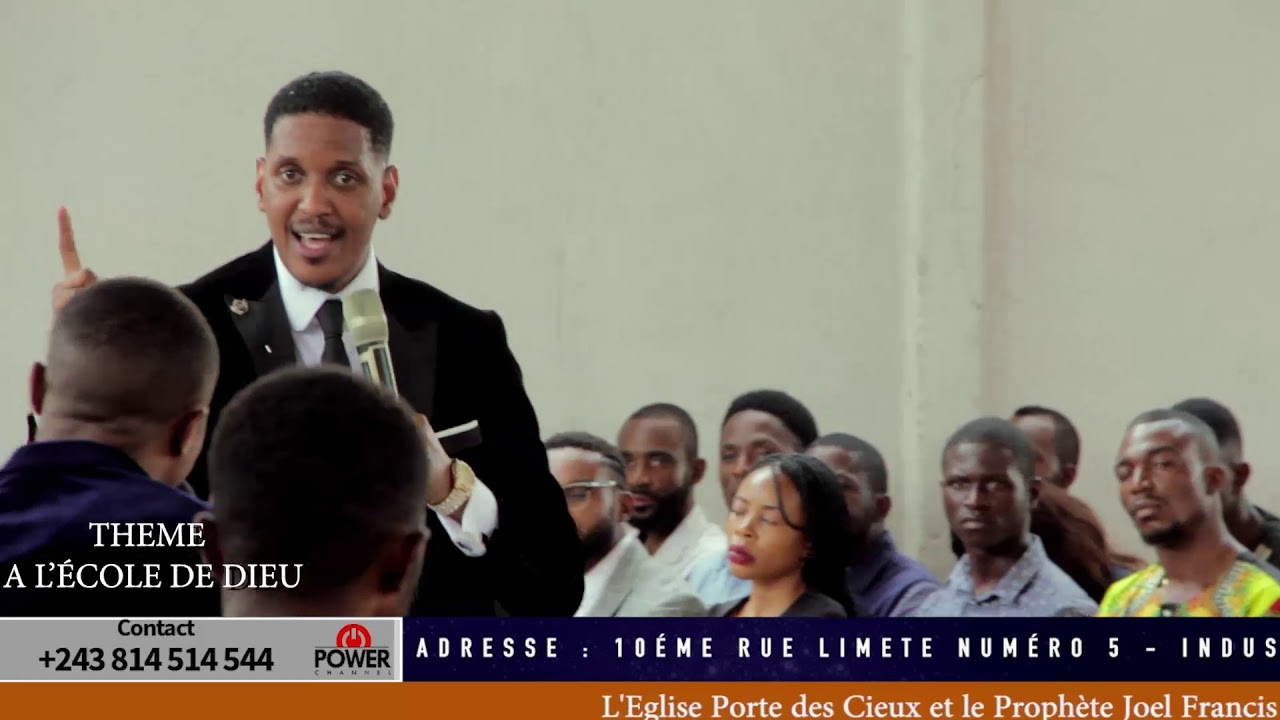 A l’école de Dieu avec le prophète Joel Francis Tatu