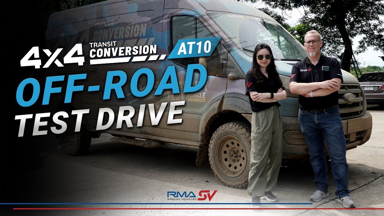 Ford Transit 4x4 Conversion AT10 | Off-Road Test Drive | DURABILITY TEST