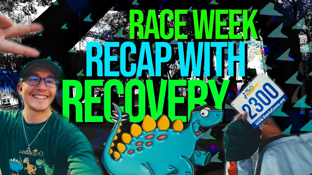 Jurassic Jog Race Recap With Recovery - Low Mileage Mistakes - Running Recap Week 11