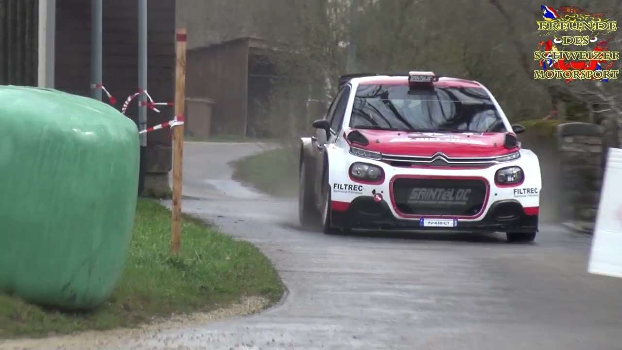 Critérium Jurassien 2023  Hirschi Jonathan - Lattion Sarah Citroën C3 Rally2