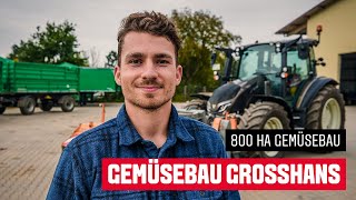 Gemüsebau Großhans | Valtra G135 als Allroundtraktor | Möhren, Zwiebeln & Radieschen auf 800 ha
