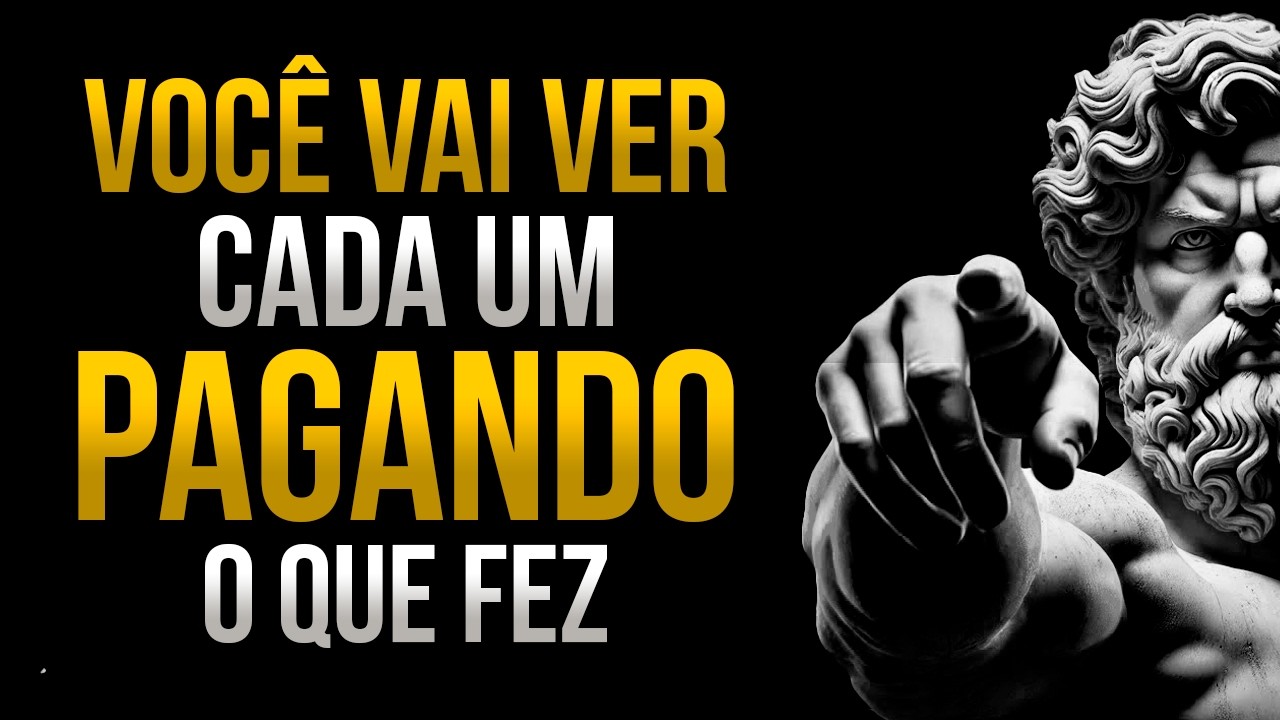 Quem destruiu sua paz vai colher o mesmo sofrimento | ESTOICISMO