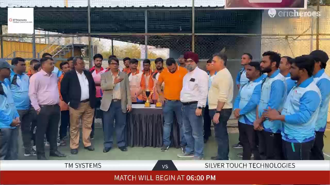 Live Cricket Match TM SYSTEMS vs SILVER TOUCH TECHNOLOGIES 07-Feb-23 0600 PM GESIA BOX CRIC…