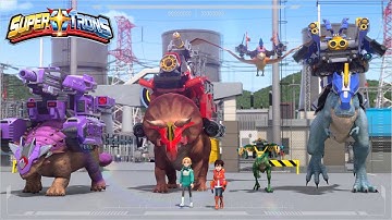 Supertrons Full Episode | Preview 01~02 | Epic Dino Action & Friendship│animation│Dinosaur