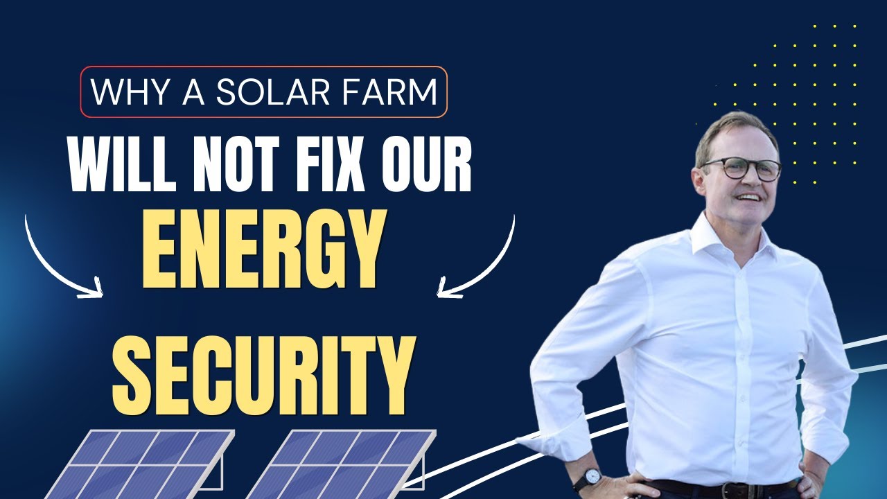 Tom Cutter Solar Tom picks apart the solar farm proposal in New Ash Green - YouTube