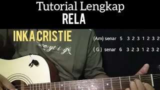 Chord Rela - Inka Cristie | tutorial gitar lengkap cara petik