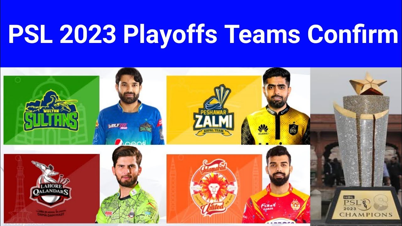 PSL 2023 Playoffs Teams Confirm | PSL 8 | NY Talks