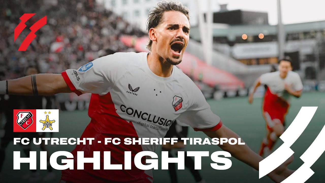 KLINKENDE OVERWINNING op FC Sheriff Tiraspol 📈 | HIGHLIGHTS