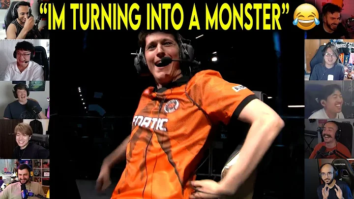 Valorant Streamers Reacts To FNC Boaster Saying : "Im Turning Into a Monster😂" In VCT Champions 2025