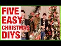 Five Super Easy Christmas Decorating Ideas And DIYS / Ramon At Home Christmas 2023