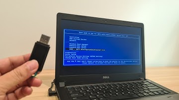 Dell, opstarten vanaf een USB-stick