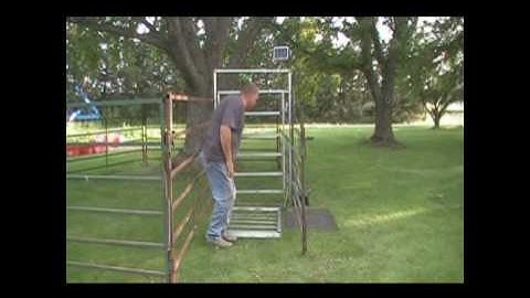 Auto Cattle Gate Setup and Operation Demo