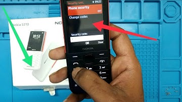 How to set password  or security code in NOKIA5310 Xpressmusic