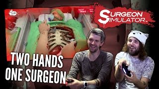 TWO HANDS ONE SURGEON (Surgeon Simulator PS4 Multiplayer)