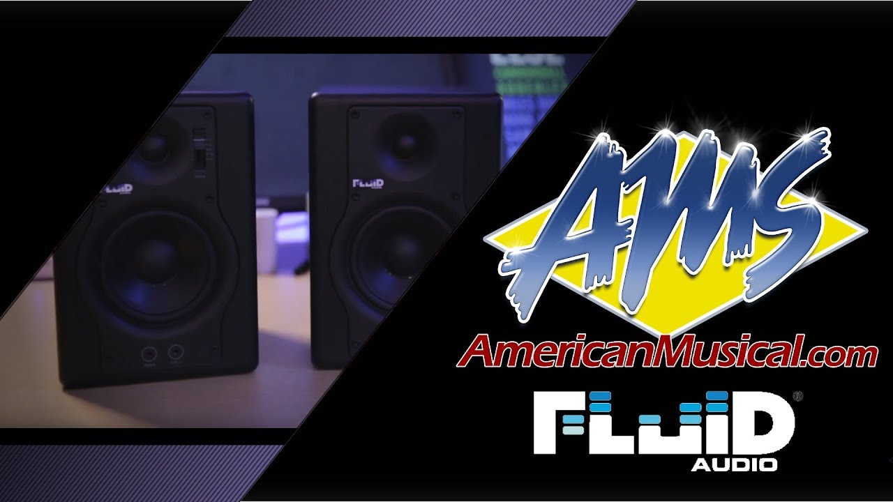 スタジオモニター　Fluid Audio　F4W Fluid Audioパワード・スタジオモニター「F4」取扱開始！｜サウンドハウス