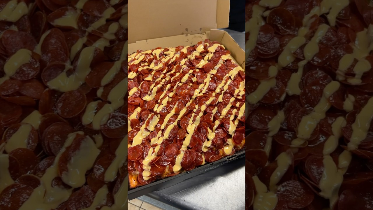 Making the SWINE FIGHTER PIZZA at Tony Boloney’s in Atlantic City NJ! 🍕Love this spot! #DEVOURPOWER