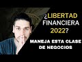 Que clase de Negocios tienes que tener para lograr la LIBERTAD FINANCIAERA? (dinero x internet 2021)