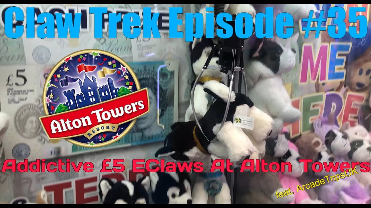 Claw Trek, эпизод 35 | Захватывающие EClaws за 5 фунтов в Alton Towers