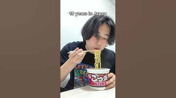 1 Day - 10 Years in Japan | Eating ramen with disposable chopsticks