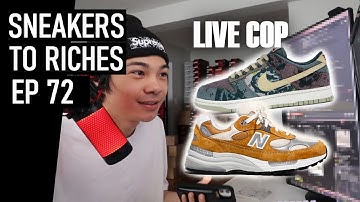 Nike Dunk Low Community Garden - LIVE COP! Reselling Vlog - Sneakers To Riches Ep 72