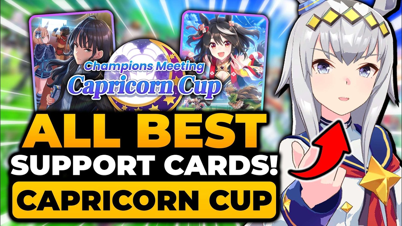 Лучшие карты поддержки для Uma Musume в Capricorn Cup | Capricorn Cup Umamusume