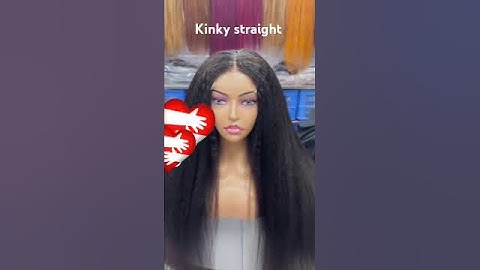 one of the best hair extensions to own is kinky straight