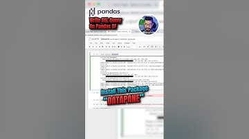 Write SQL Queries On Python | Pandas Data Frame 😃🔥