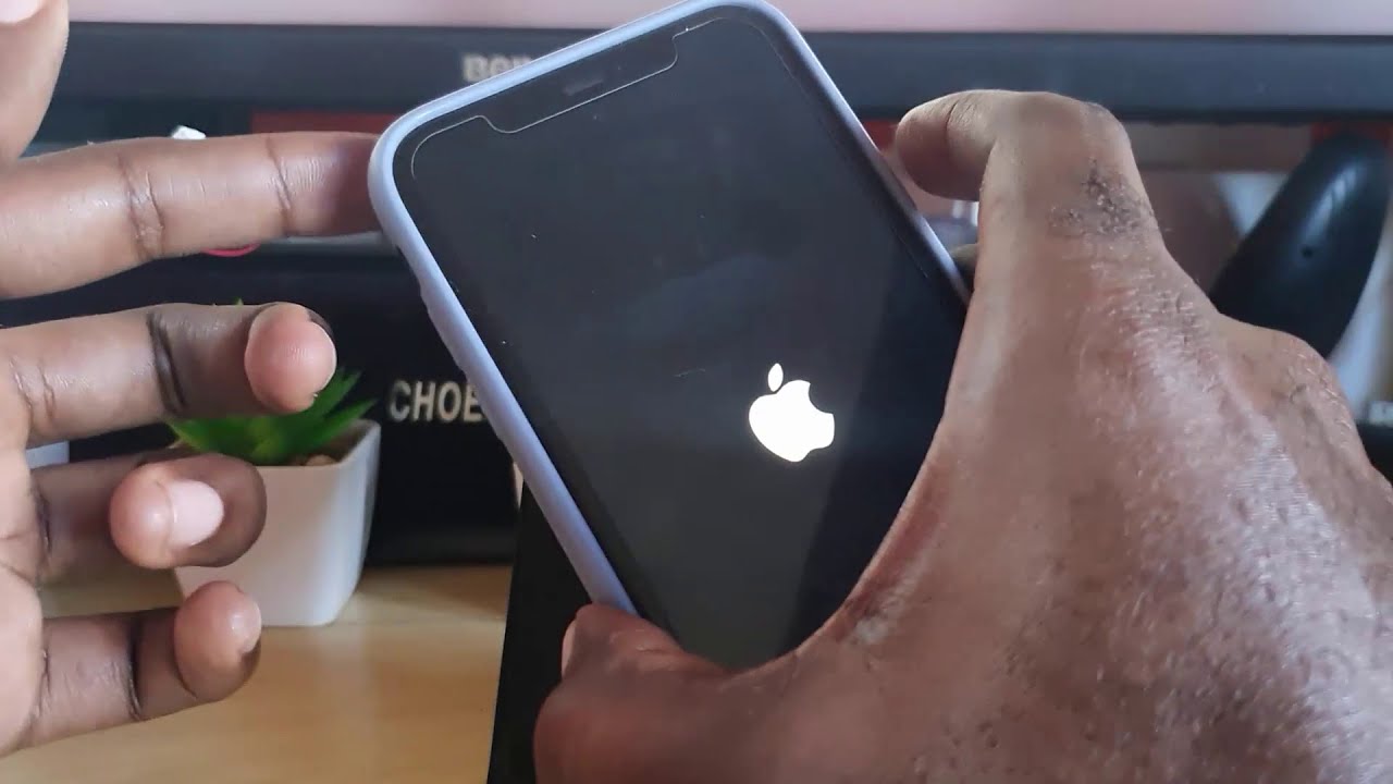 How do I turn off my Iphone 11 without sliding?
