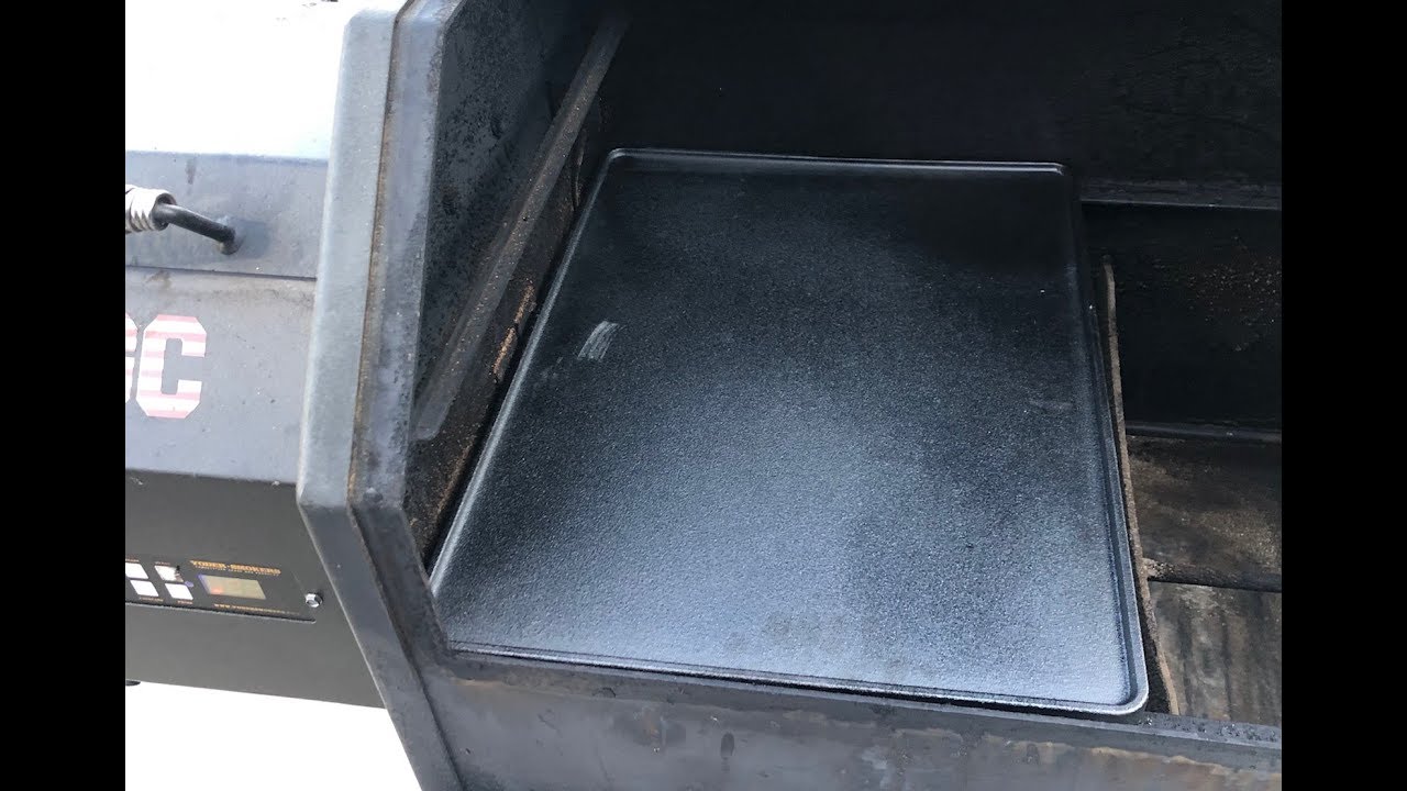 New Yoder Cast Iron Griddle - YouTube