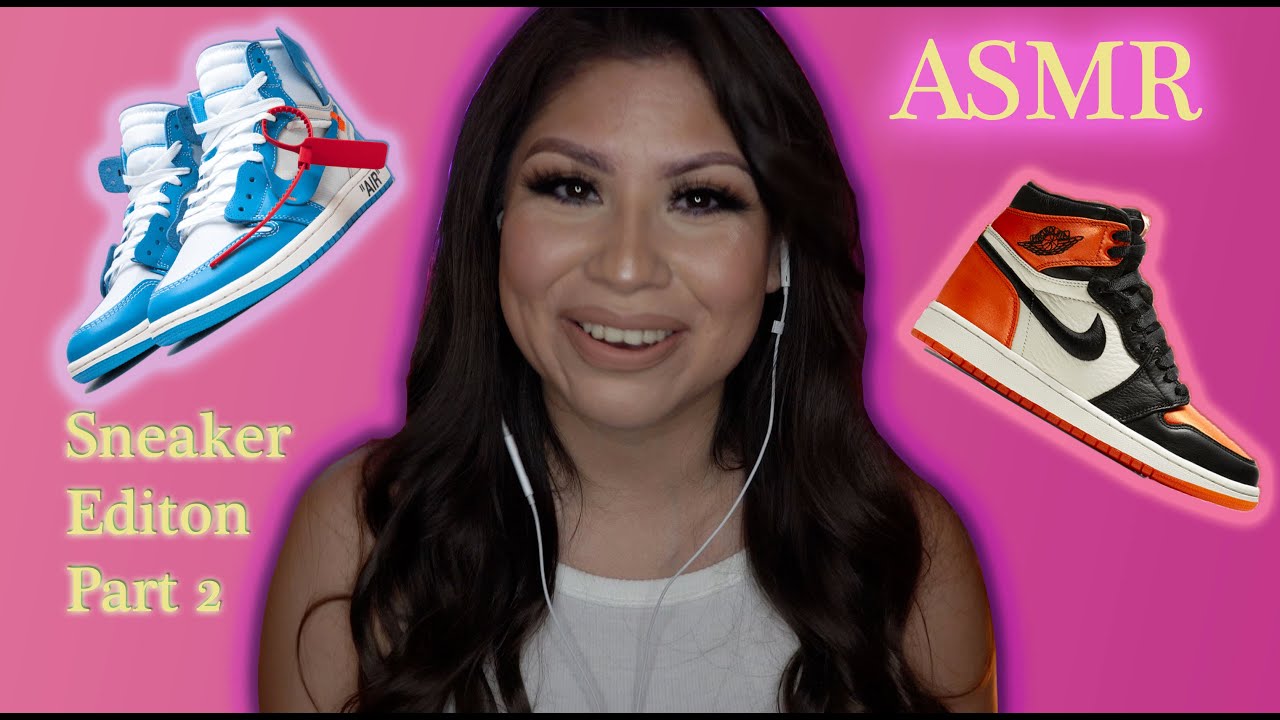 ASMR | SNEAKER EDITION PART 2 (WHISPERS | SCRATCHING | TAPPING )