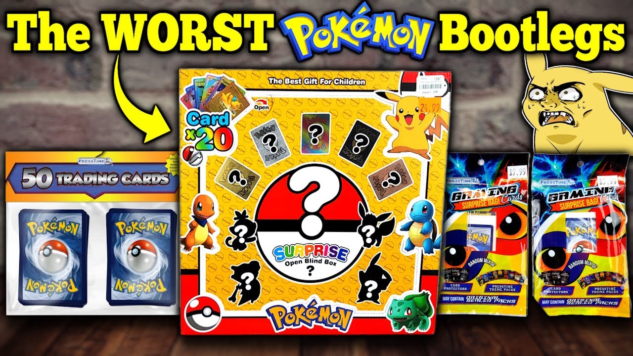 Flea Market Pokémon Bootlegs and Repacks