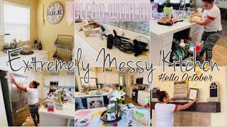 Huge complete disaster || Clean with my kitchen with me 2020 @homewithmrs.colunga8363