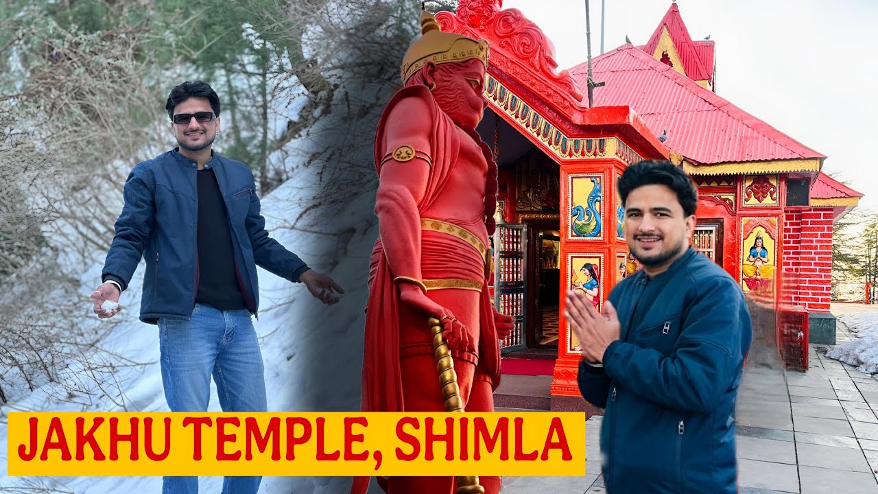108 Ft Hanuman Ji 😳 | Shimla Ka Secret View Point | Kufri Vlog