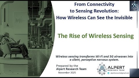 The Rise of Wireless Sensing - From Connectivity to Sensing Revolution